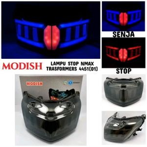 Lampu Stop Nmax155 Old Modish Model Trasformers / Lampu Senja / Lampu Sein Kiri Kanan Pnp Yamaha Nmax 155 Old