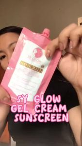 SY Glow Sunscreen Instant Glass Skin SPF40 50mL for Facial Skincare