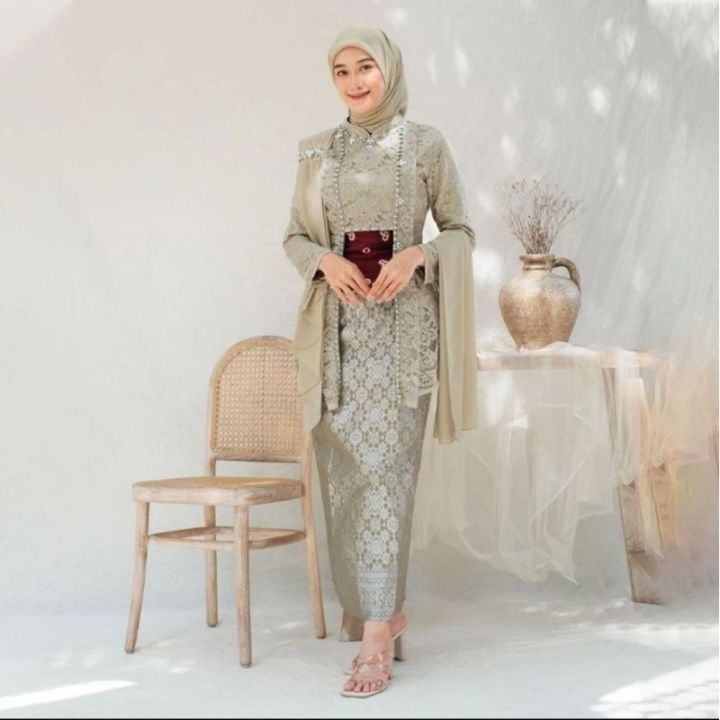 kebaya bridesmaid hijab modern