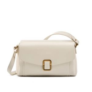 New Ladies Retro Fashion Versatile Single Shoulder Small Square Bag Womens Genuine Leather Commuting Crossbody Handbag for Women