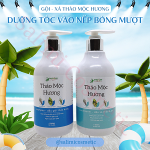 Bộ Đôi Dầu Gội & Xả THẢO MỌC HƯƠNG Quyên Lara 300ml Ngăn Ngừa Tóc Rụng - HÀNG CHÍNH HÃNG