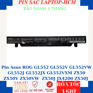 Pin Laptop Asus ROG GL552 GL552V GL552VW GL552J GL552JX GL552VXM ZX50 ZX50V ZX50VW ZX50J JX4200 ZX50J Pin Asus A41N1424
