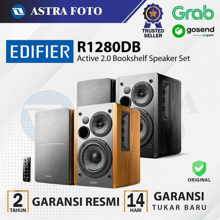 Edifier R1280DB Active Bluetooth Bookshelf Speaker Set