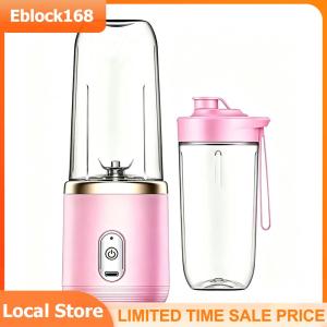 Electric 6 Blades Juice Blender with Sports Cup Rechargeable Ice Crush Cup Multi-Function Juice Mixer Maker For Home Kitchen Food Processor