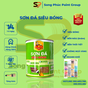 SƠN ĐÁ SIÊU BÓNG OKAY [Lon 2.7Kg ]