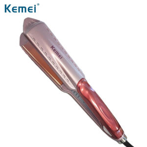 Catokan rambut kemei KM - 471 Catok Plat Gold Temperatur Suhu Ionic Pelurus Rambut Straightener Catokan