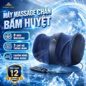 Máy Massage Chân Bấm Huyệt Cao Cấp 3 Chế Độ Xoa Bóp Bàn Chân Tự Động làm dãn cơ hết tê bì chân tay