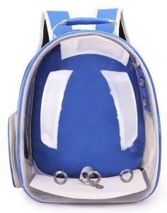 !SG Seller! Pet Transparent Bag Cat Bag Cat Backpack Cat Carrier Dog Bag Dog Backpack Dog Carrier  | Shoulder Bag Travel Bag Stylish Bag Cool Bag | Transparent Window Big Space Light Weight Side Door with Zipper Shoulder Bag Hole for Breathing