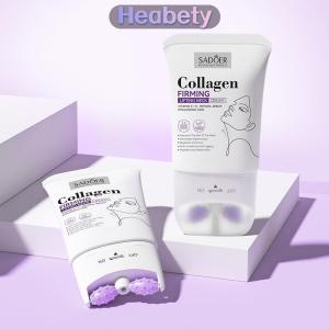 Heabety SADOER 110ml Collagen Firming Neck Cream Lifting Moisturizing Brightening Massage Roller Neck Beauty Cream Necks Skin Care