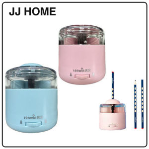 【JJ HOME】Cat Paw Electric Pencil Sharpener | Dual Power | Tungsten Steel Blade