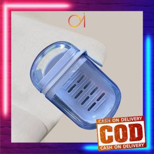 AI-C1321 Bath Soap Case Aesthetic Tempat Sabun Mandi Transparan Praktis / Tempat Sabun Batang Travel