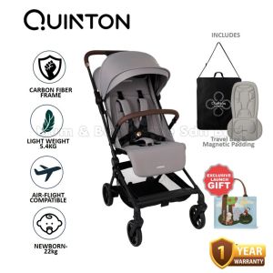 [Exclusive Gift] Quinton CARBON+ Ultra-Light Carbon Fiber Stroller Cabin Size Pushchair