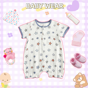 QXshop โอ้โห้ น่ารักมากๆเลยยทุกโคนนน ชุดคุณหนูๆ แบบบอดี้สูท น่ารักมากๆ ผ้านิ่มใส่สบายมากๆ งานดีสุดๆ คุณแม่ต้องมีติดตู้ไว้น๊า