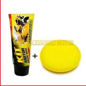 Paket Isi 2 - Kit Paste Wax Kuning 25 Gram + Busa Poles