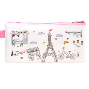 Mini Case PARIS Stationary Organizer Pencil Case Tempat Pensil Travelling Organizer