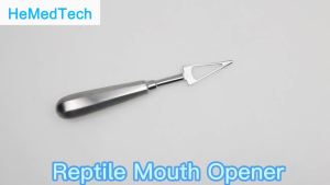 GREATLH Arc-Shaped Reptile Mouth Opener Reptile Mouth Retractor Tool Stainless Steel MaterialOrthopedic Tool