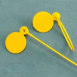 100pcs Security Seal/Plastic Security Seal/Segel Koper Panel/Segel Koper Segel/Maker Name Tag Pengikat/Label Marker Nama