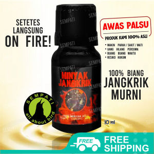 SEMPATI Minyak Jangkrik Asli 10 ml Vitamin Suara Kicau Burung Murai Kacer Pleci Branjangan Proses Cepat Gacor Maksimal Volume Full