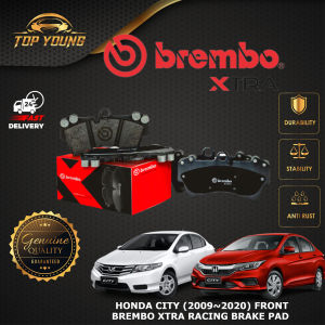 BREMBO RACING XTRA HONDA CITY TMO T9A GM6 (2009~2020) FRONT (DEPAN) FW BRAKE PAD ORGINAL
