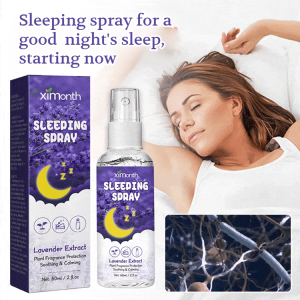 💥TH Hot Sale💥Lavender Sleep Spray helps relax the mind and body and relieve anxiety. Safe natural lavender essential oils ebony and agarwood. Sleep spray improves sleep.