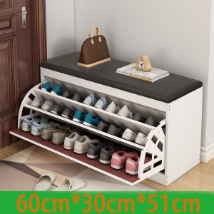 Minos Flip Down Shoe Cabinet Hidden Shoe Storage Multifunctional Shoe Organizer Moisture Proof Shoe Storage