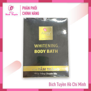 Kem Tắm Trắng AHERA Whitening Body Bath Khóa Trắng Chuyên Sâu