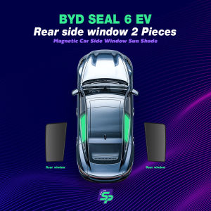 BYD SEAL 6 EV – ShopPark Magnetic Custom Fit Car Window Sunshade  High-Density Mesh Sun Protection Easy Install
