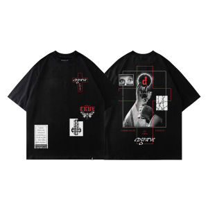 DGRAVE CREATIONS COMMUNION BLACK T-SHIRT