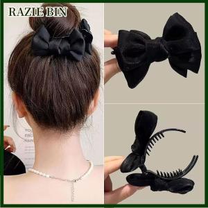 RAZIE BIN Mini nhỏ bướm tóc Claw Clip ngọt ngào lưới cá mập clip cho Bun dày kẹp tóc phụ kiện