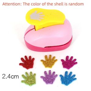 NOBLE YOU Random Color Flower Furador 764cm Labor Saving DIY Embossing Punches Punches Maker Handmade Scrapbooking Machine Scrapbooking