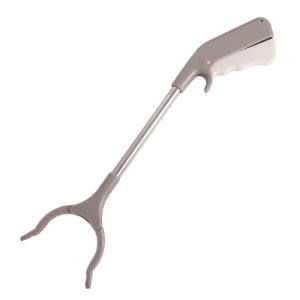 With Handle Garbage Picker Long Handled Easy To Hold Trash Reacher Picker Extender Gripper Stainless Steel Trash Pick Up Stick Garden