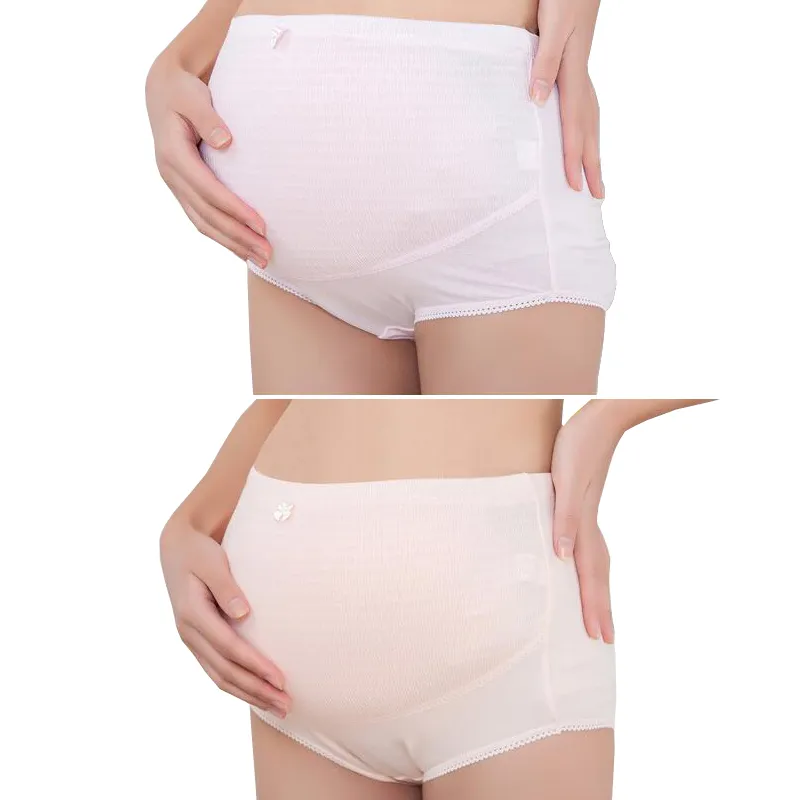 2020 Pregnant Women s Underwear Cotton Maternity Adjustable High