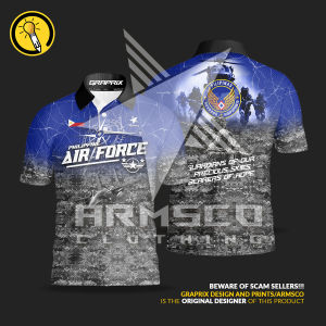 Philippine Air Force V5 Polo Shirt Full Sublimation