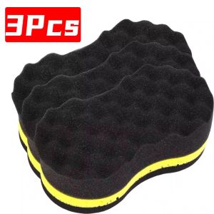 3PCS Car Wash Sponge Large 8-Shaped High Density Super Absorbent Honeycomb Sponge Block 3-layer Thickening Auto Detailing Cleaning