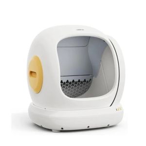 SG [In Stock] Air radish Intelligent Cat Litter Box Self Cleaning Cat Toilet Large Open Cat Litter Basin with APP Record Convenience Electric Shovel