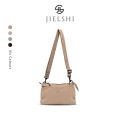 JIELSHI HAPPY 83663-J# Slingbag Tas Selempang Wanita Casual Kekinian Bahan Parasut Crinkle Anti Air. 