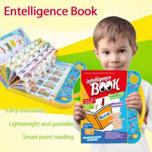 B-BOOK Pronunciation Speaking Learning Book Kid Voice Learning Electric Book with a Smart Logic Pen