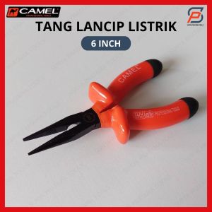 CAMEL TANG LANCIP 6" LISTRIK KABEL ELEKTRONIK TANG BUAYA 6 INCH INCI TANG CUCUT