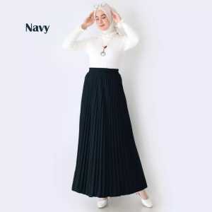 Rok plisket mayung klok untuk wanita bb 45kg-65kg trendy dan kekinian