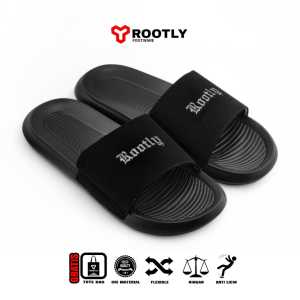 Rootly - Sandal Slide On Pria Series Morph Silver