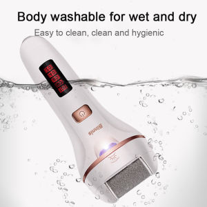 Binnis Electric Callus Remover Callus Remover Electric Foot Callus Remover Foot Grinder Rechargeable Callus Foot Removal Machine with LED Light and 2 Roller Heads Callus Remover Electric Foot Scrub Callus Remover for Heels dry and cracked
