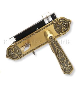 Khóa Cửa Tay Gạt Việt Tiệp 04341 ( Khóa thông phòng)