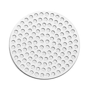 Mesh Double Layer Coffee Filter Metal Steel Coffee Puck Screen Reusable Coffee Filter Fine Mesh Coffee Making Tool