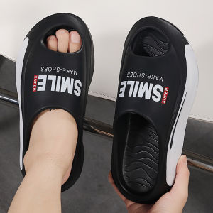 Mens Slippers 2025 Summer New Soft Sole Anti slip Beach Slippers Home Couple Versatile Slippers