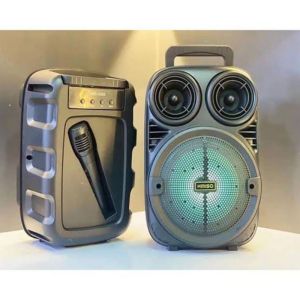 SN COD Speaker Bluetooth 3381/338 Bonus Mic 65Inci/Salon Aktif Portable Radio Fm/Speaker Wireless Led