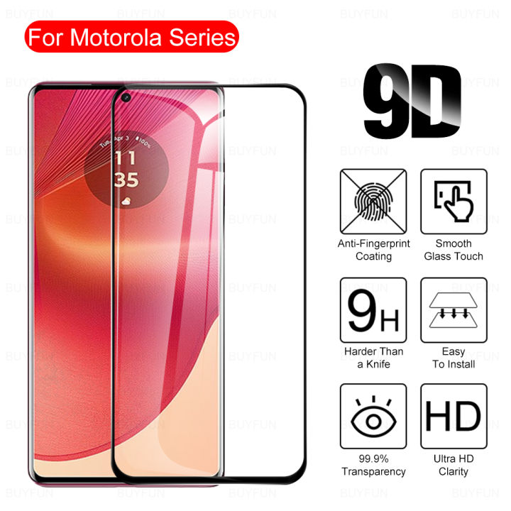 Tempered Glass For Motorola Edge 50 Fusion 5g 6 7in 9d Curved Full