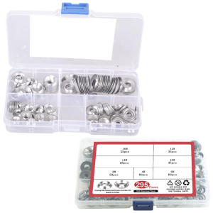 160/295pcs thép không gỉ hình nón máy giặt universals rustproof kim loại máy giặt countersunk đầu khai thác vít máy giặt