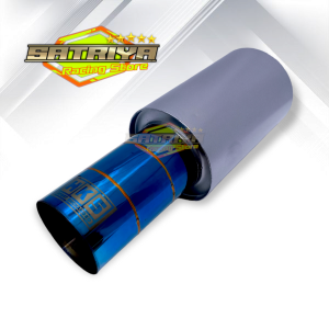 Knalpot Mobil HKS Bass Ujung Stainles Biru Variasi Cacing Inlet 2inc Avanza Vios Pick UP Kijang Xenia Ayla Agya March Mobilio Brio Calya Jazz Yariz GrandMax Sigra Luxio Wuling Tata Karimun Apv Sirion Ertiga Datsun Carry Starlet Livina Picanto Baleno