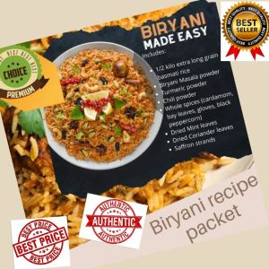 Biryani Recipe Packet complete good for 3 to 5 pax