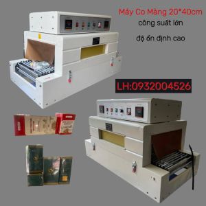 máy co màng co chai lọ máy rút màng co hộp